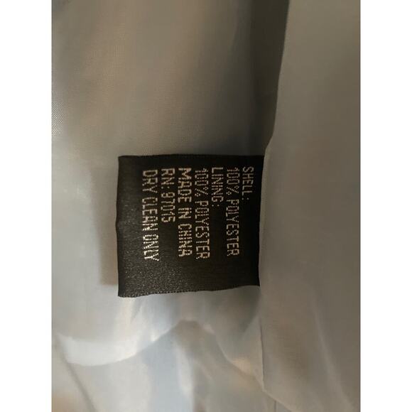 Larry Levine Pinstripe Blazer Jacket Womens 10 Vintage - Picture 4 of 8